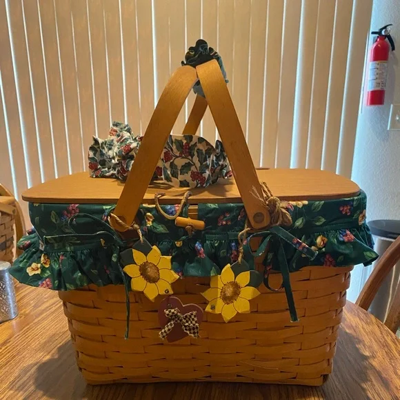 Longaberger Large Picnic Basket Comb